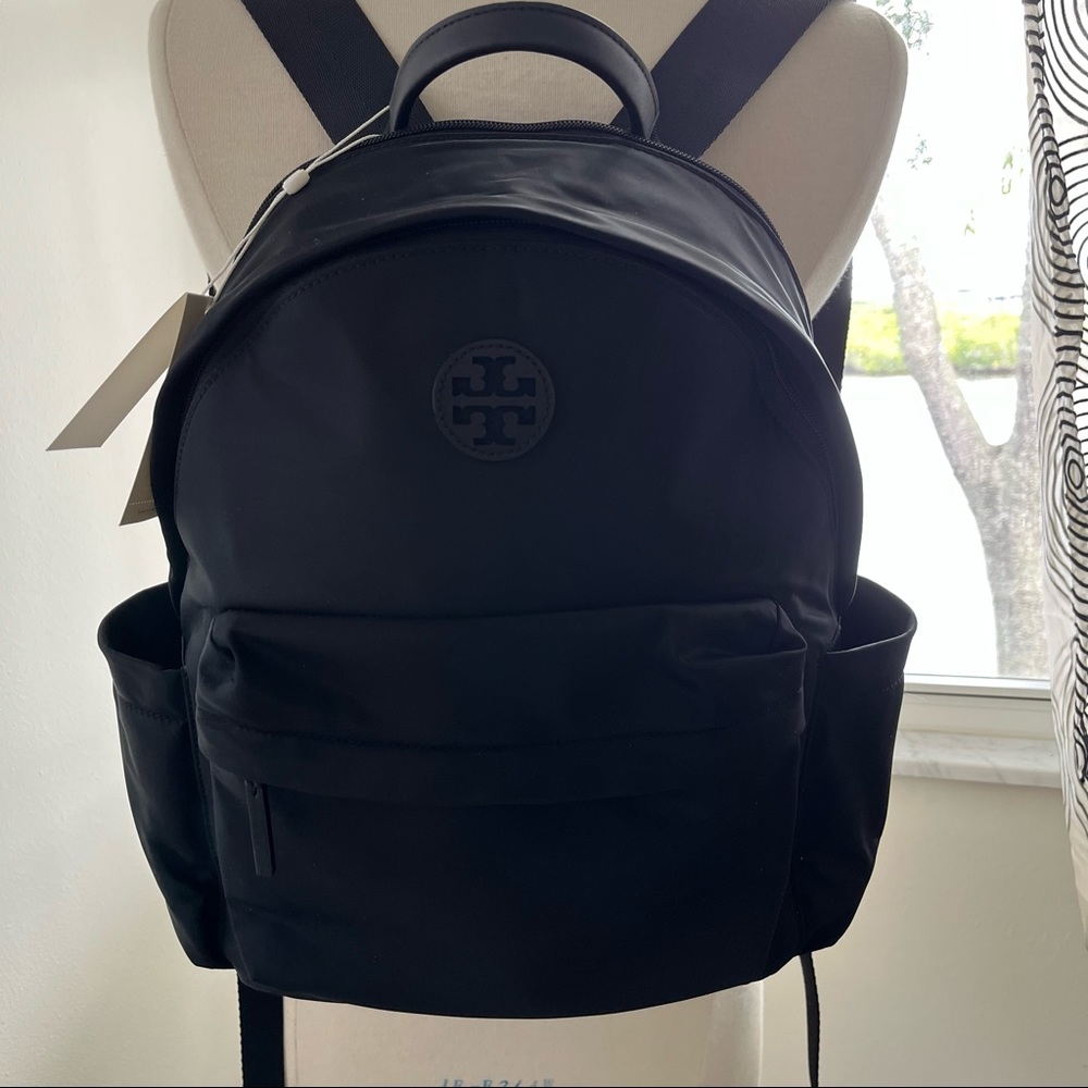 NWT Tory Burch Ella Backpack with side pockets